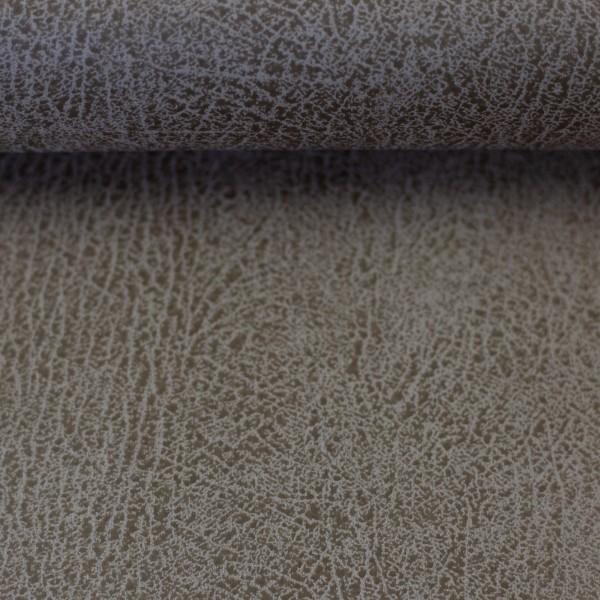 Kunstleder Maro - meliert beige
